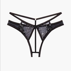 SEXY CROTCHLESS OPEN BACK THONG